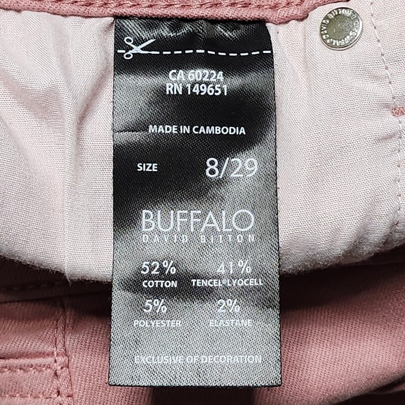 Buffalo‎ David Bitton Jeans Womens 8 8/29 Havana High Rise Stretch Ankle Skinny - Picture 12 of 14
